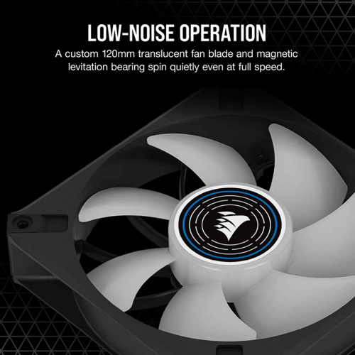 Corsair ML120 LED Elite 120mm Blue LED Cabinet Fan (Single Pack)